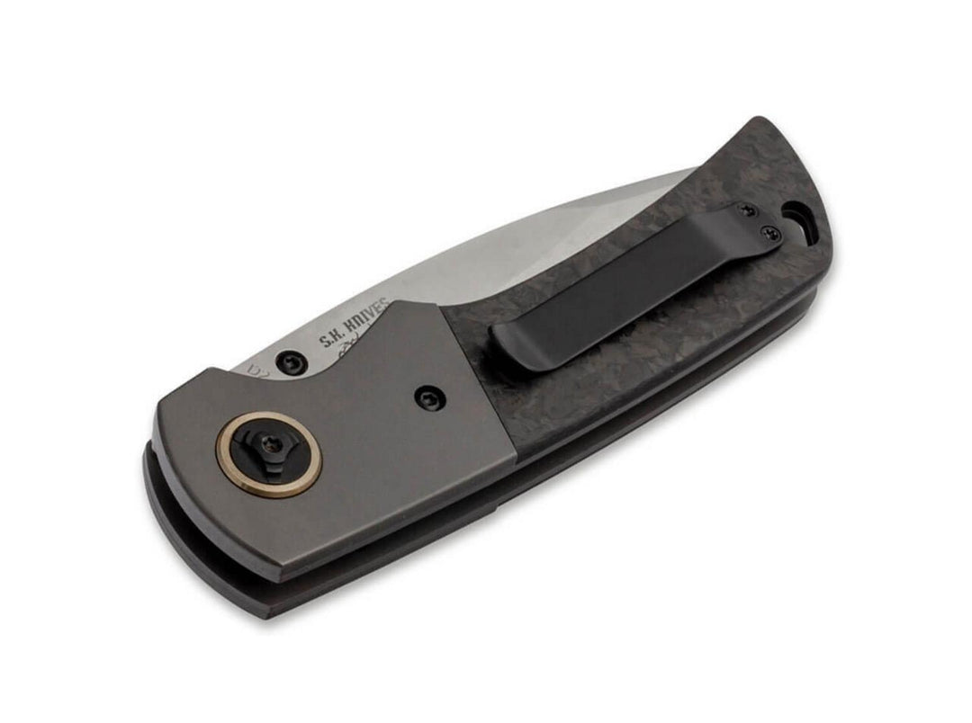 Böker Plus Gulo Pro Marble Carbon Fibre Folding Knife