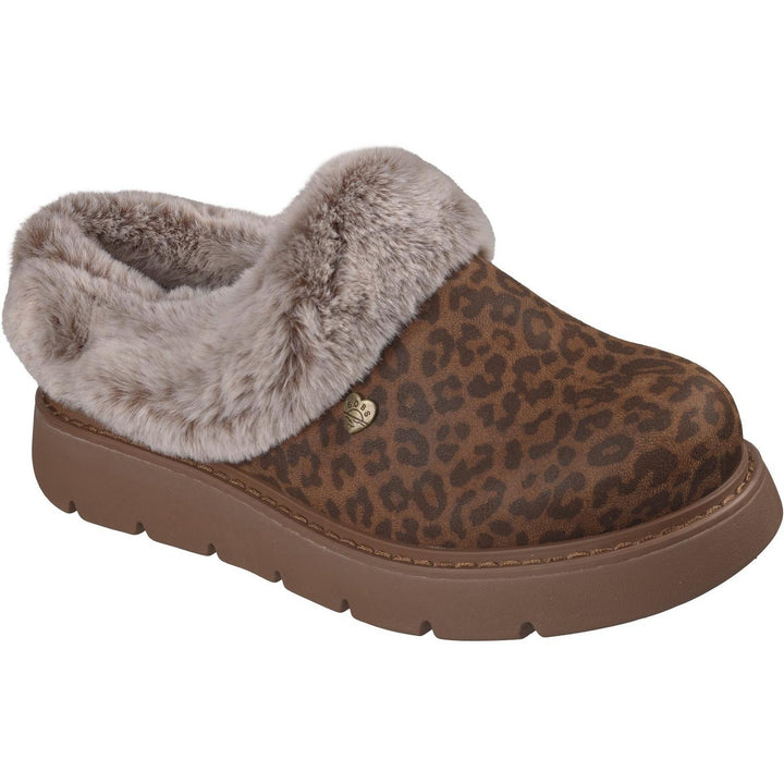 Keepsakes Lite Cozy Blend Slippers LEOPARD