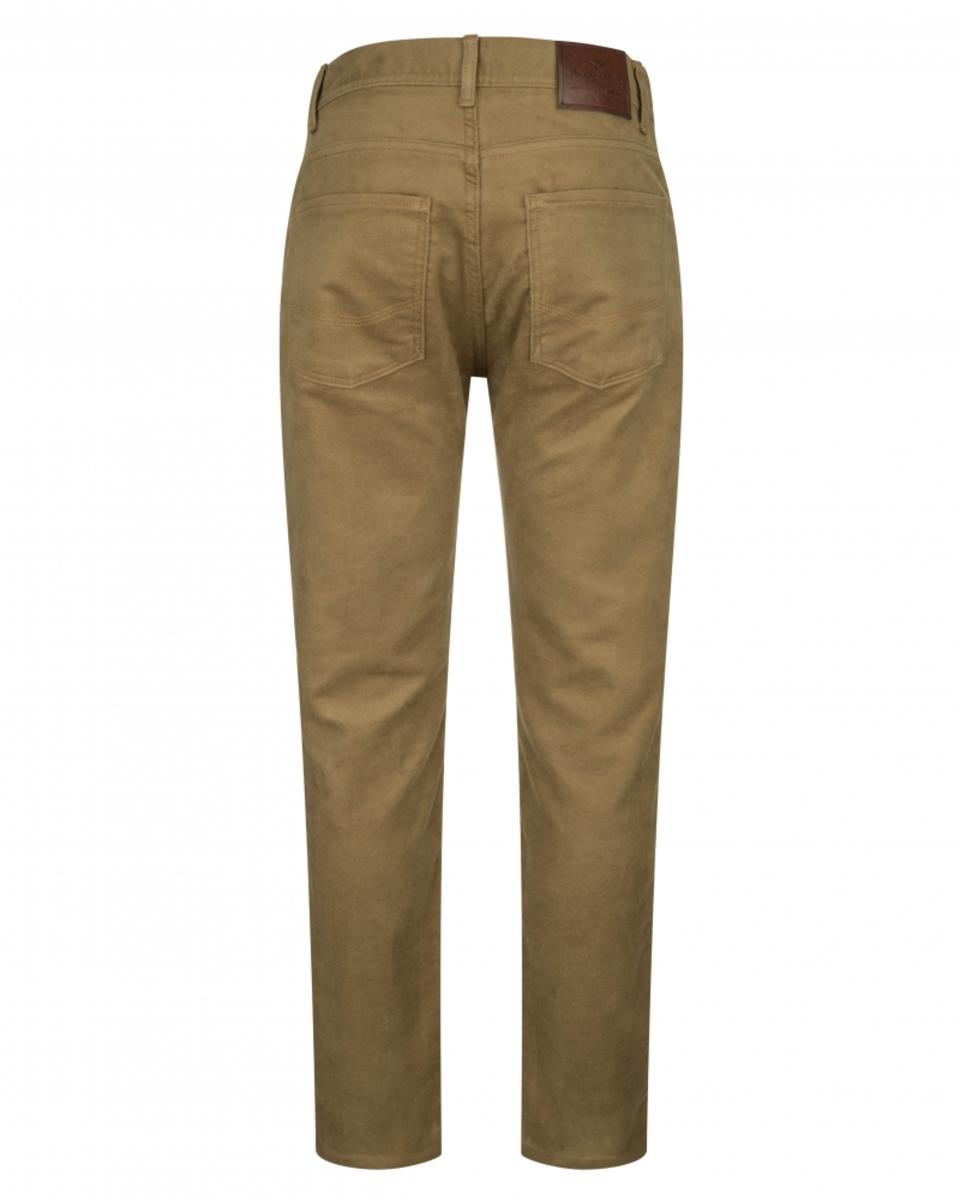 Hoggs of Fife Carrick Stretch Technical Moleskin Jeans Dried Moss
