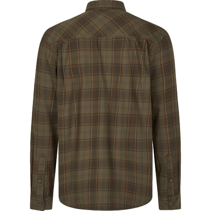 Seeland Glen Flannel Shirt Pine Green/Dark Navy Check