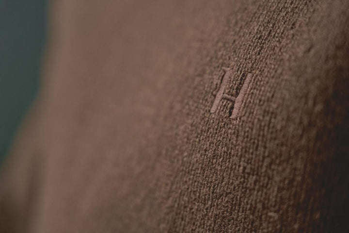 Harkila Vincent merino v-neck pullover Demitasse – view 5