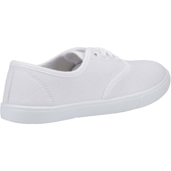 Mirak Plimsolls Lace Up White (kids)