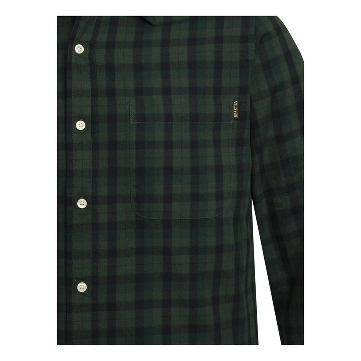Bryggen Shirt Green and Black Check – view 4