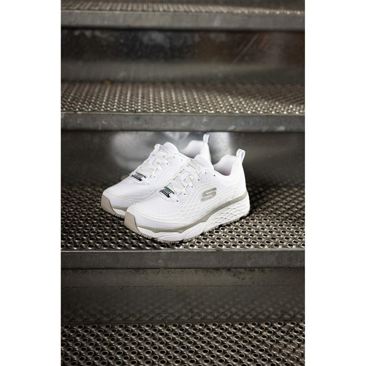 Skechers Workwear Max Cushioning Elite Sr Occupational Shoes White