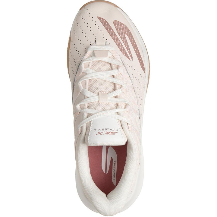 SKECHERS VIPER COURT RALLY Light Pink Leather/Mesh