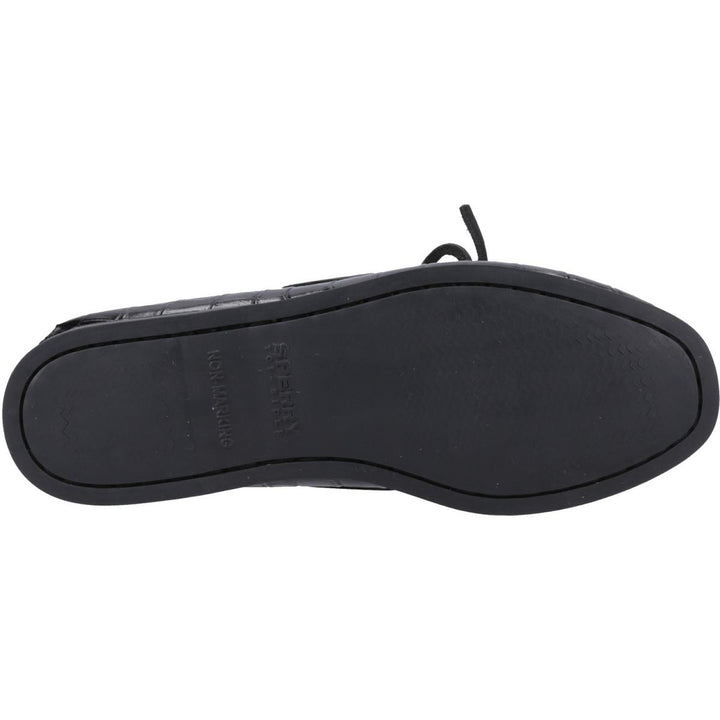 Sperry Authentic 2 Eye Boat Shoe Black