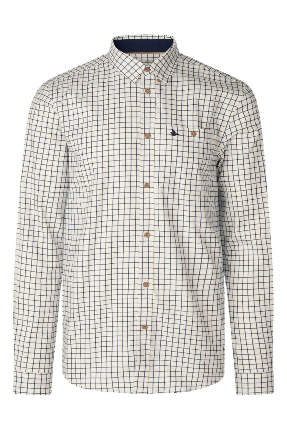Oxford Shooting Shirt Dark Sapphire Check