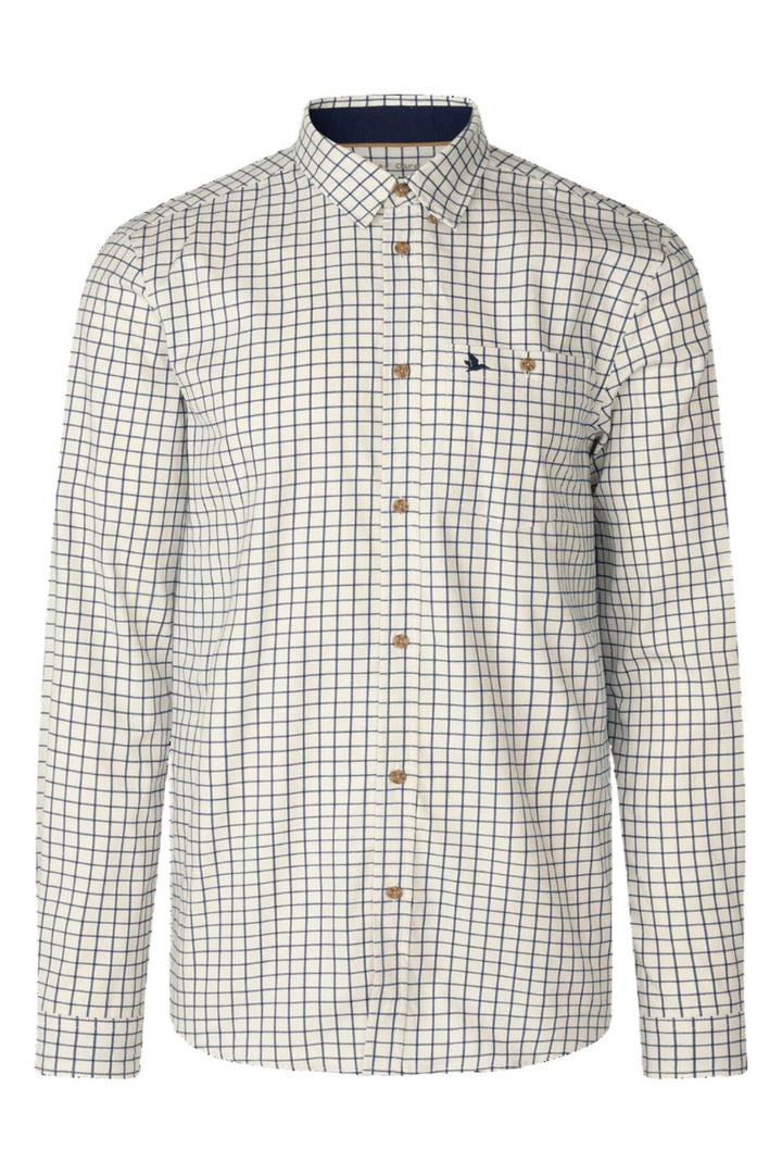 Oxford Shooting Shirt Dark Sapphire Check