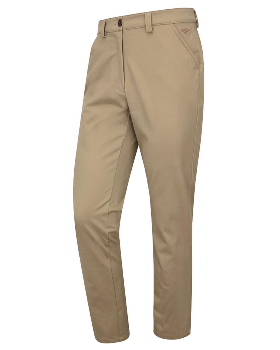 Hoggs of Fife Carnoustie Chino Trousers Stone