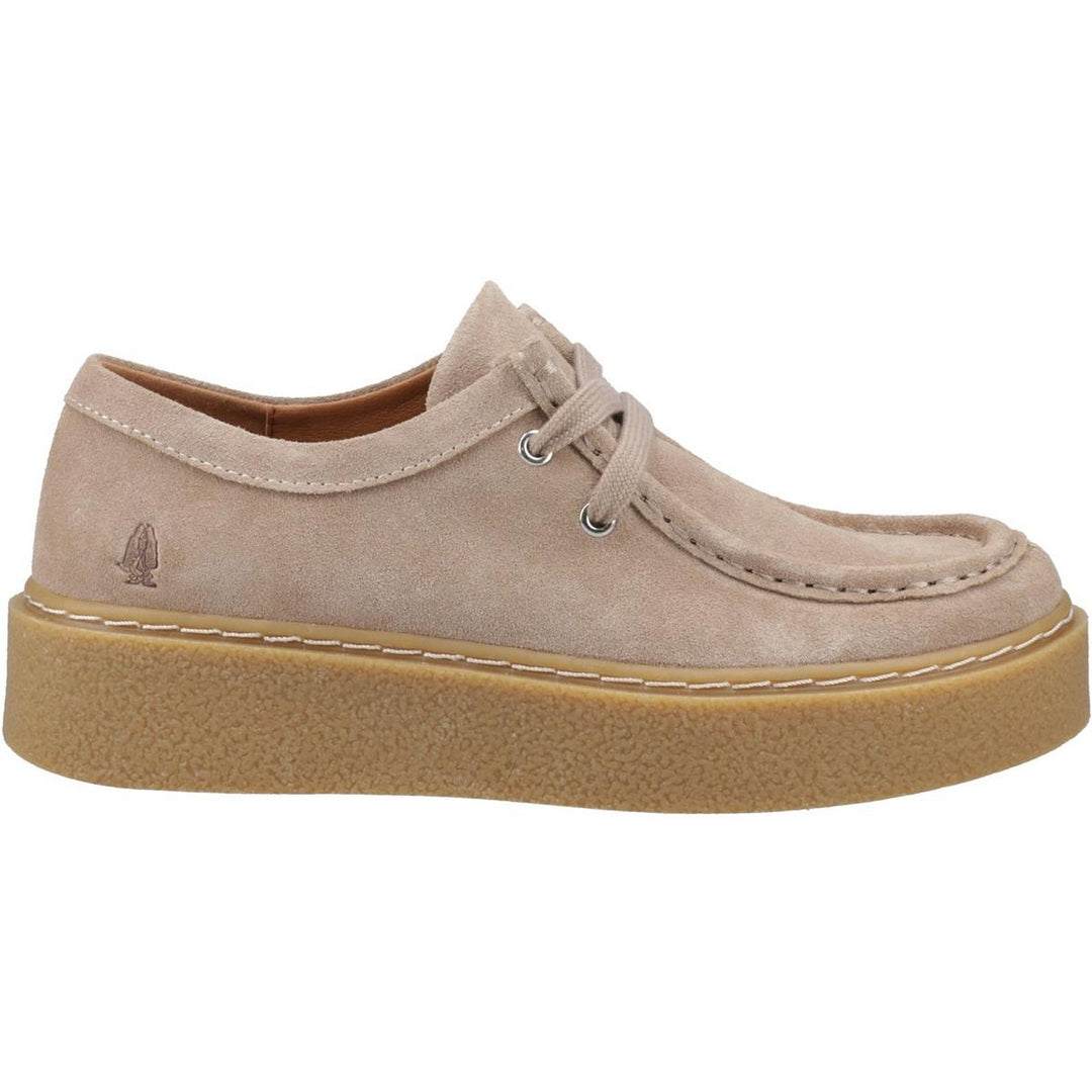 Hush Puppies Bridie Suede Mocc Toe Taupe – view 5