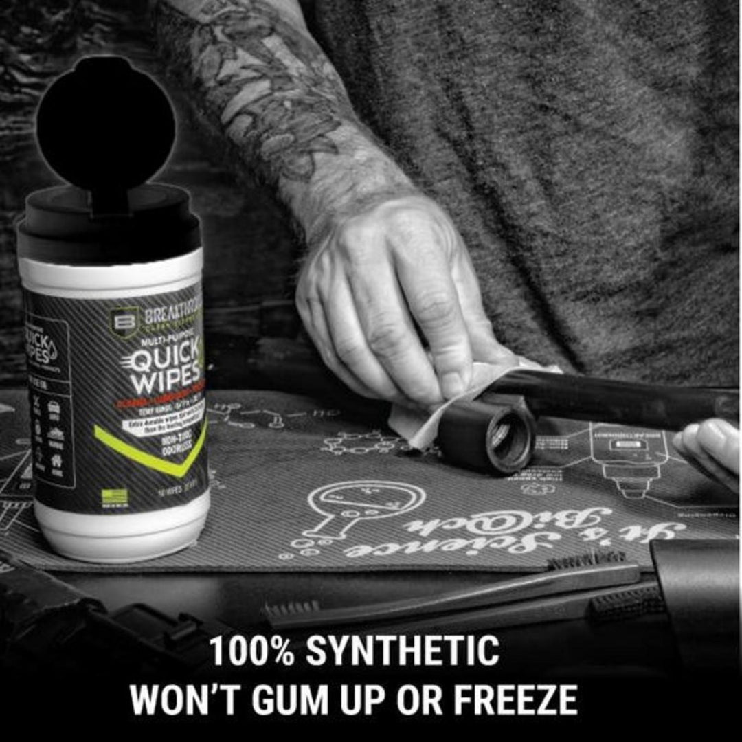 Breakthrough Clean Synthetic CLP Quick Wipes 50 Count Canister