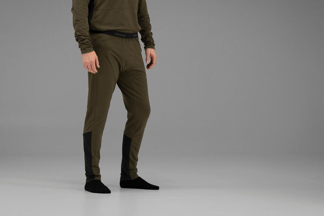 Harkila Härkila Heat USB-C Long Johns Willow green/Black