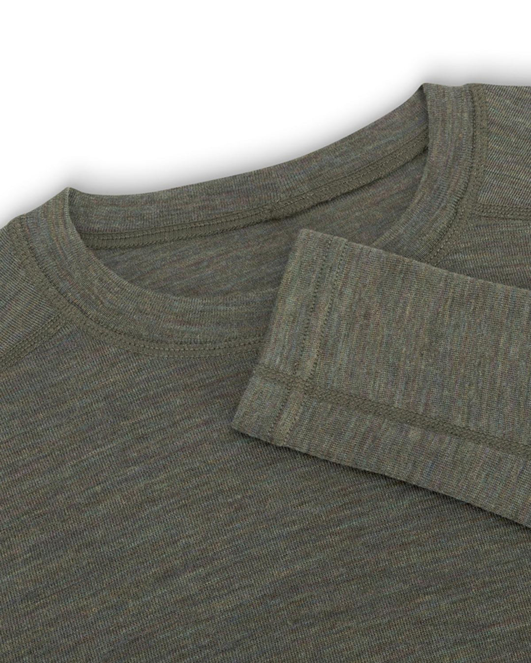 Hoggs of Fife 100% Merino Wool Crew Neck Base Layer Long Sle