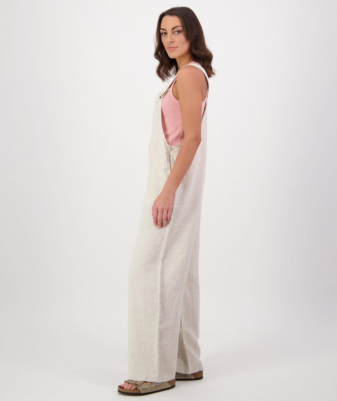Swanndri Women's Julian Linen Dungarees
