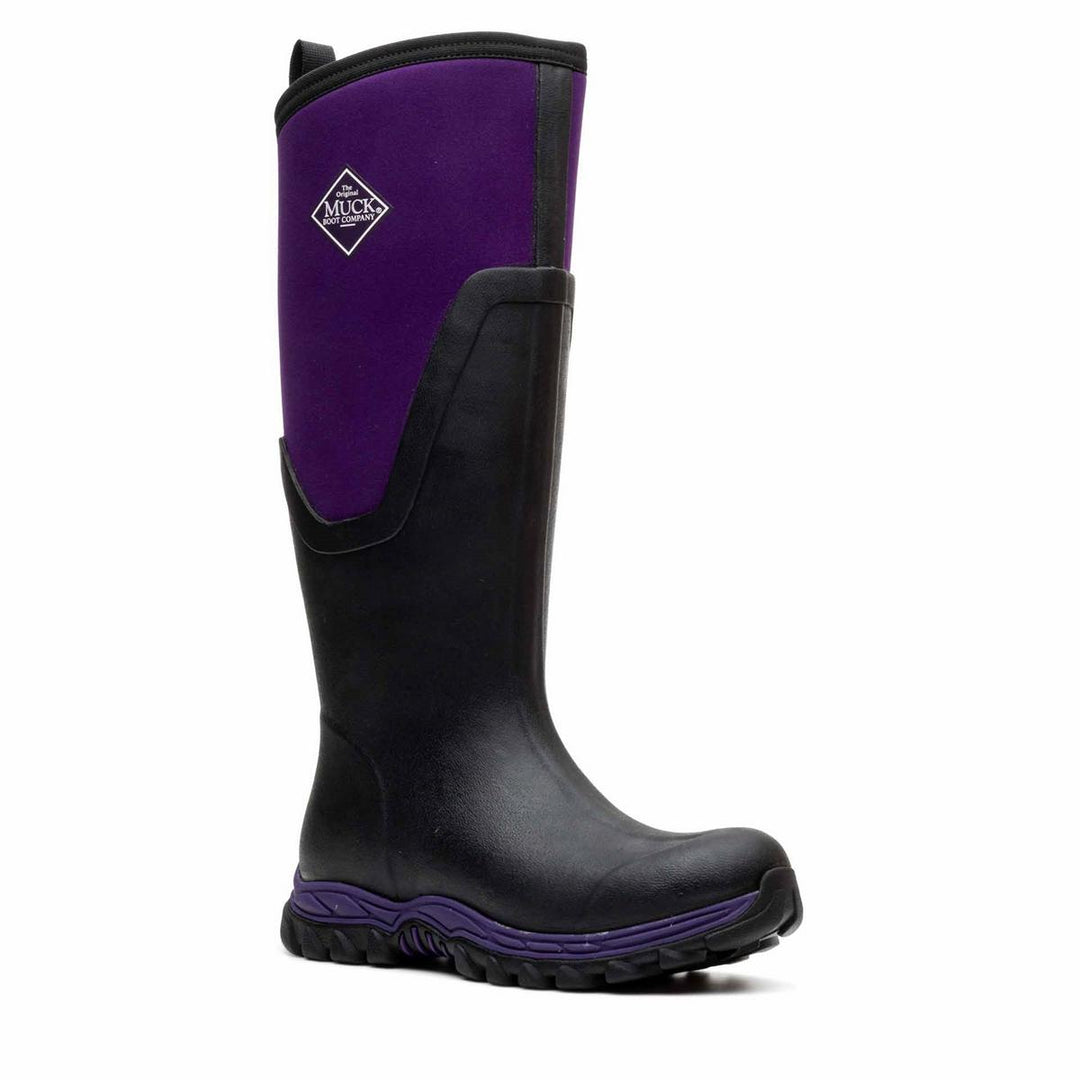 Muck Boots Arctic Sport II Tall Wellington Black/Acai – view 7