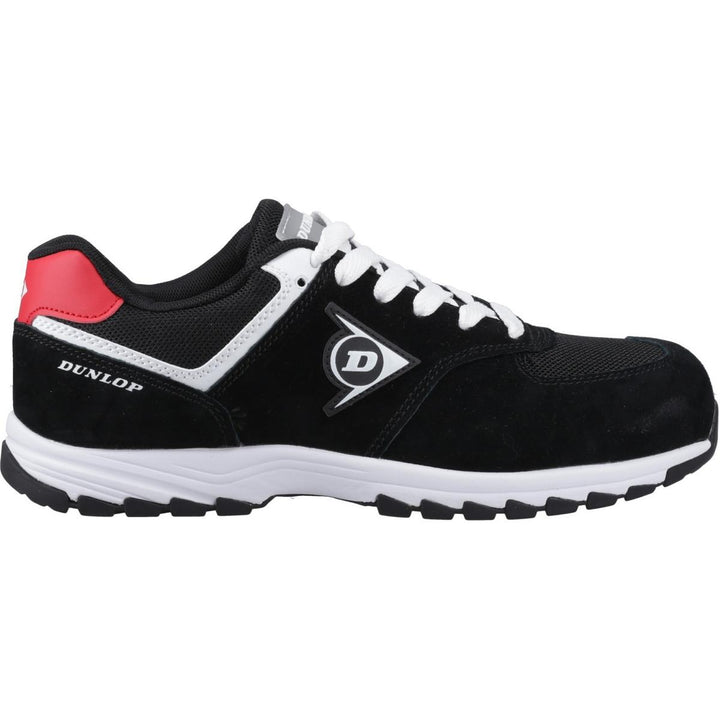 Dunlop Arrow Safety Shoes Black/Red/White