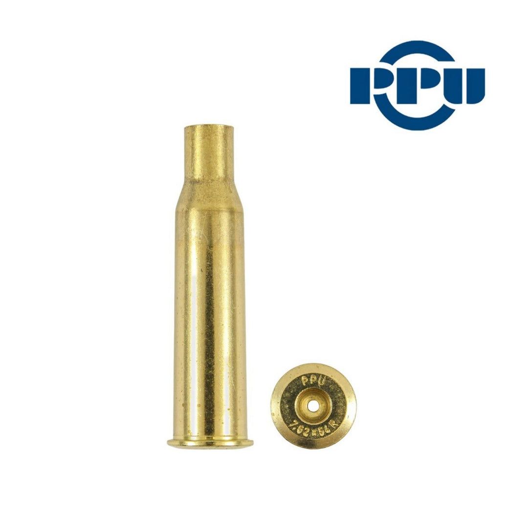 PPU Prvi Partizan 7.62 x 54R Brass Cases, Pack of 100