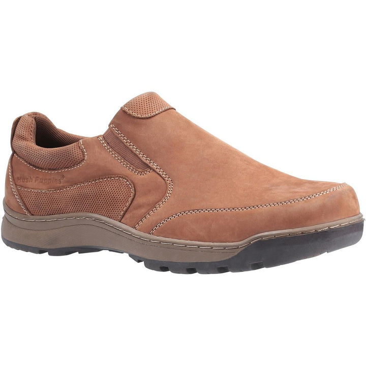 Hush Puppies Jasper Trainer Tan Nubuck
