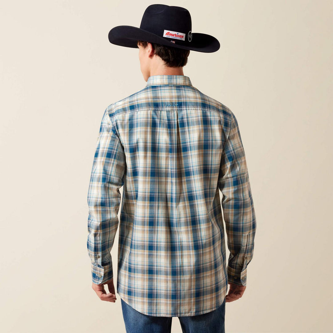 Ariat Mens Pro Wes Fitted Long Sleeve Shirt – view 2