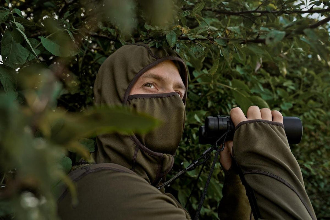Harkila Deer Stalker full zip fleece hoodie Willow