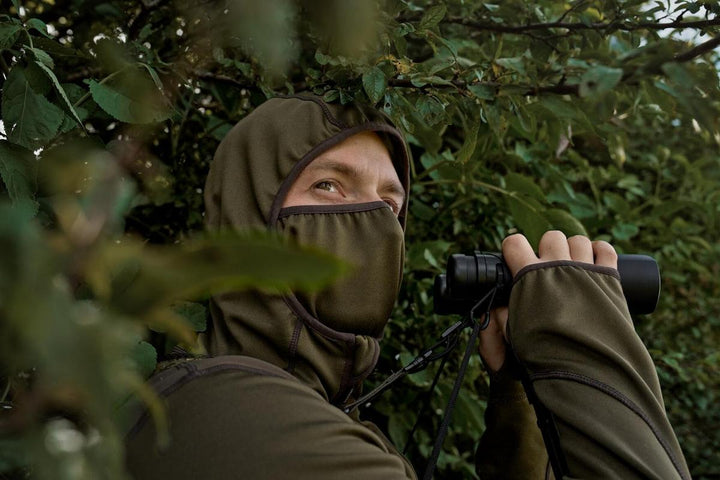 Harkila Deer Stalker full zip fleece hoodie Willow