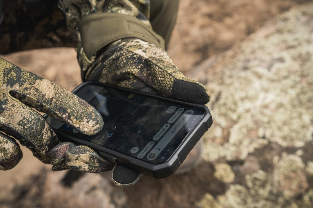 Seeland Grip Camo Gloves InVis MPC green