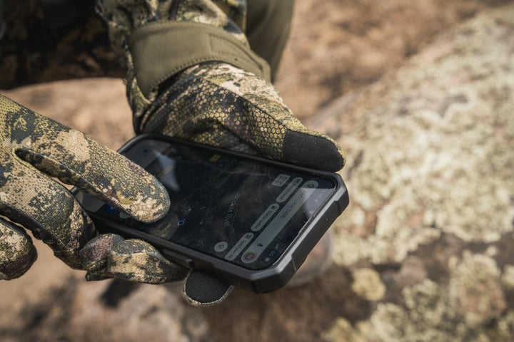 Seeland Grip Camo Gloves InVis MPC green