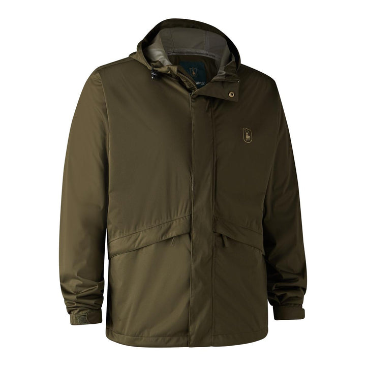 Deerhunter Thunder Rain Jacket Tarmac Green