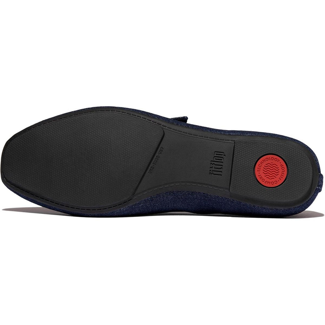 Fitflop Delicato Mary Janes Dark Denim – view 2