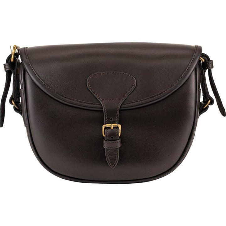 Jack Pyke LEATHER CARTRIDGE BAG BROWN