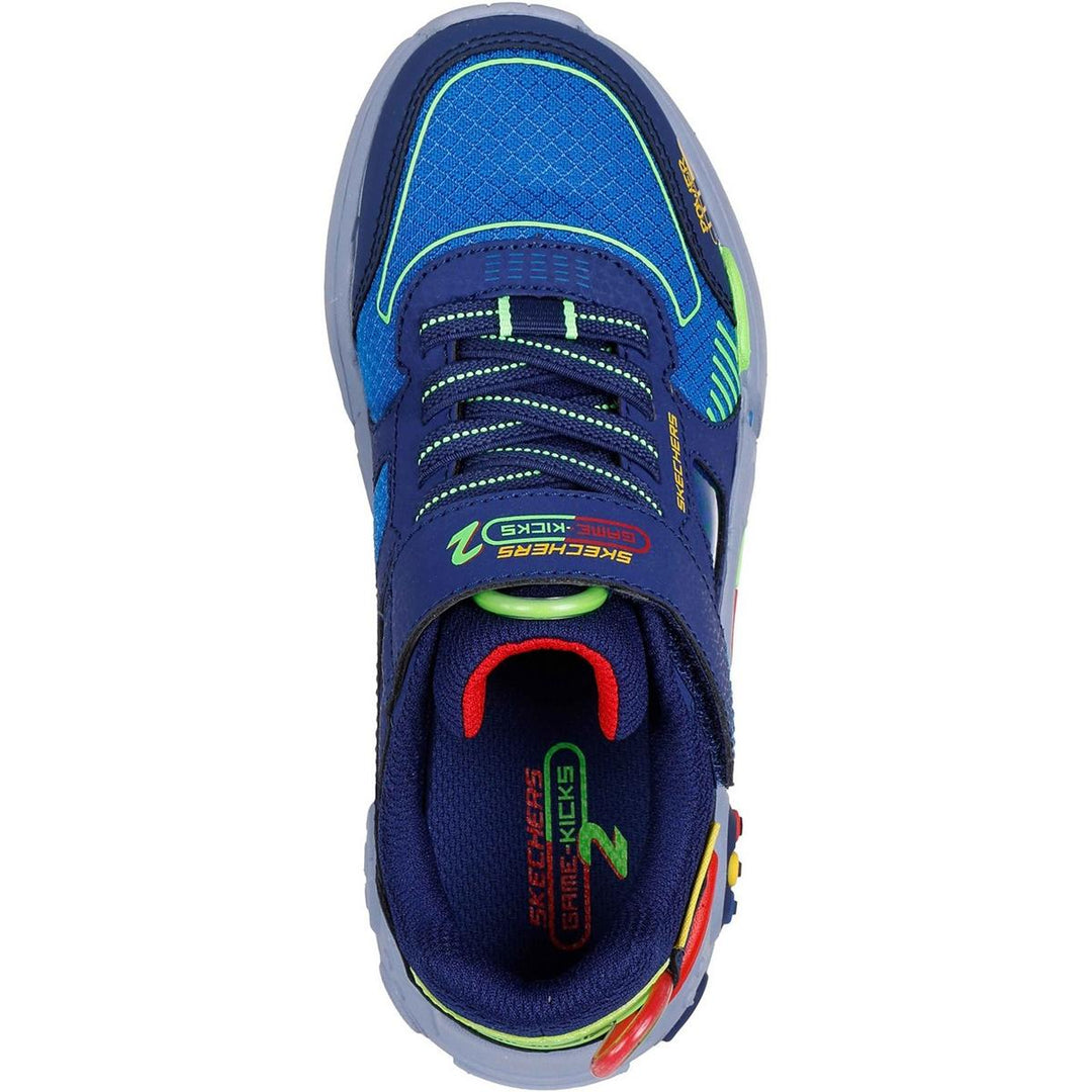 Skechers Game Kicks: Gametronix 2.0 Trainer Navy/Multi – view 3