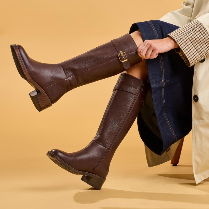 Anita Long Boot BROWN