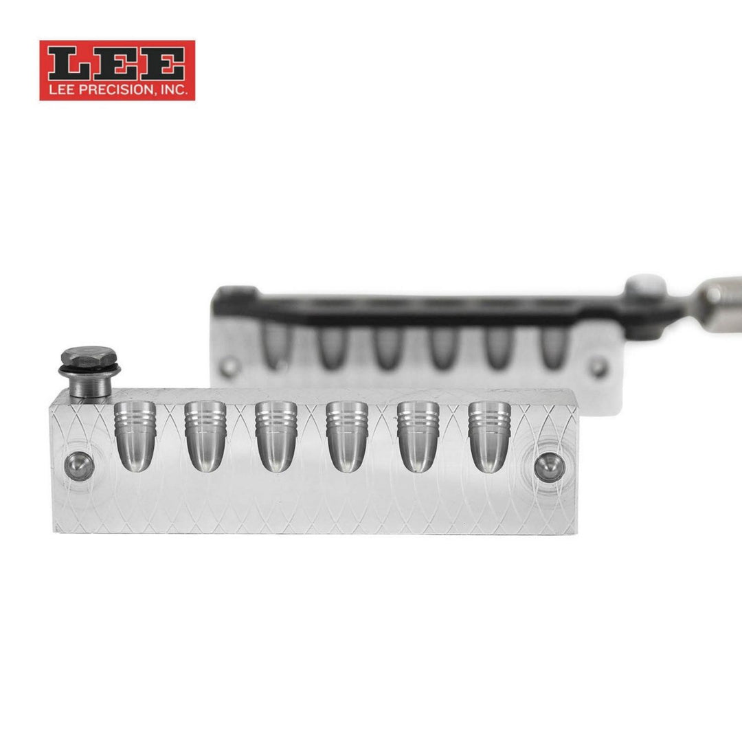 Lee Precision 6 Cavity Bullet Mould TL356-124-2R, .356 124gr RN
