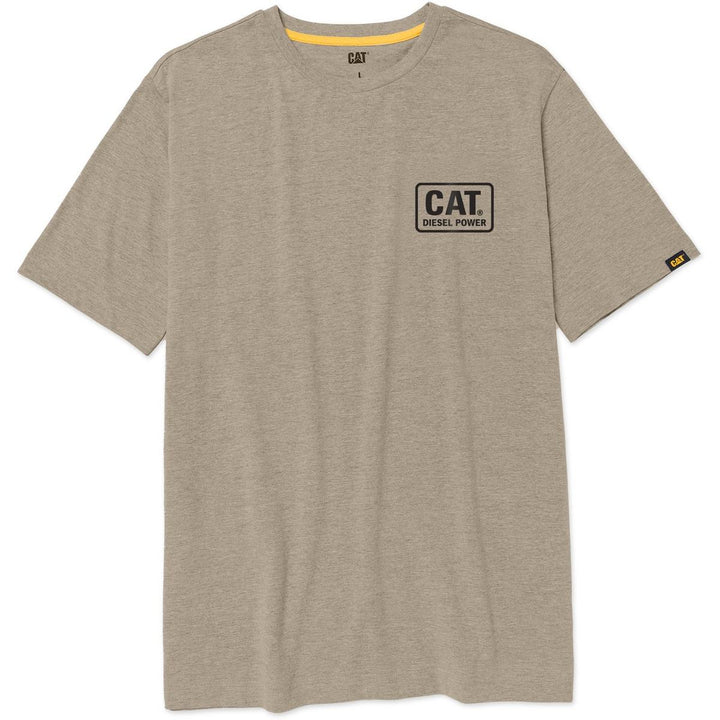 Caterpillar Graphic Tee Hummus