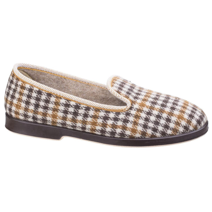 GBS Everett Check Slipper