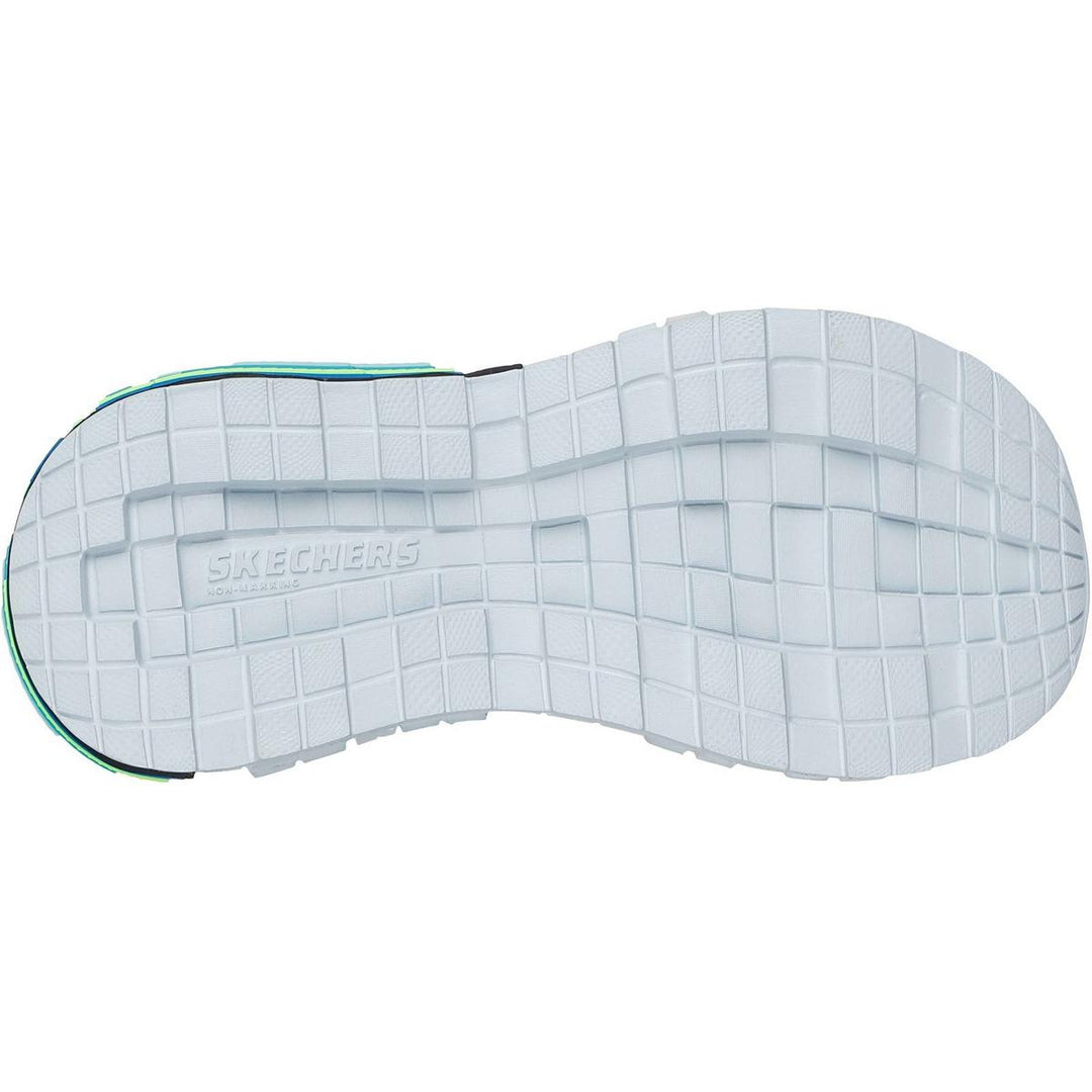 Skechers Mega Splash Sandal Black/Blue/Lime – view 2