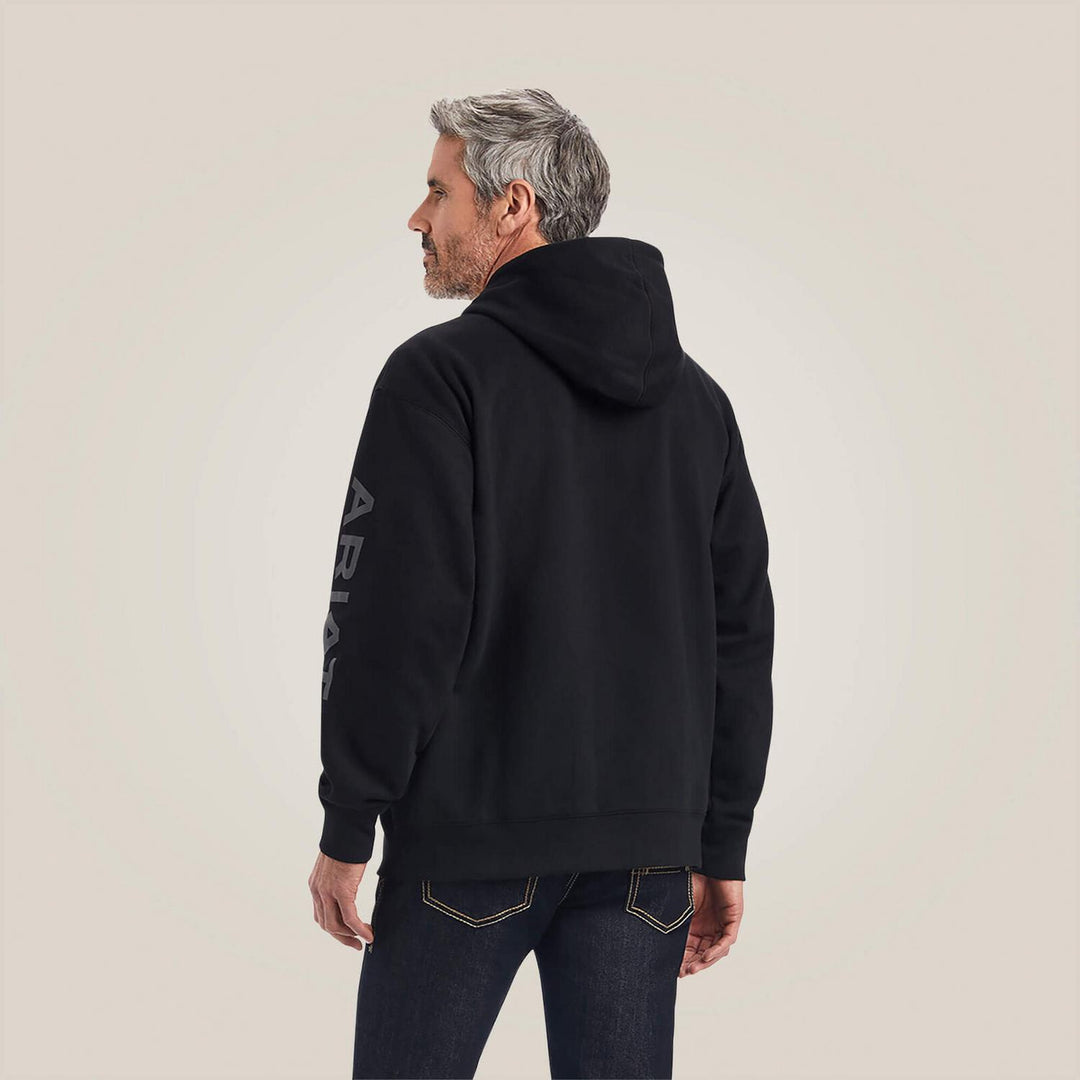 Ariat Mens Ariat Logo Hoodie – view 2