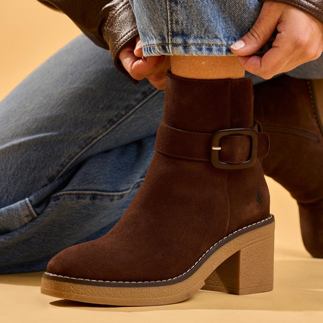 Fearne Buckle Boot Chocolate