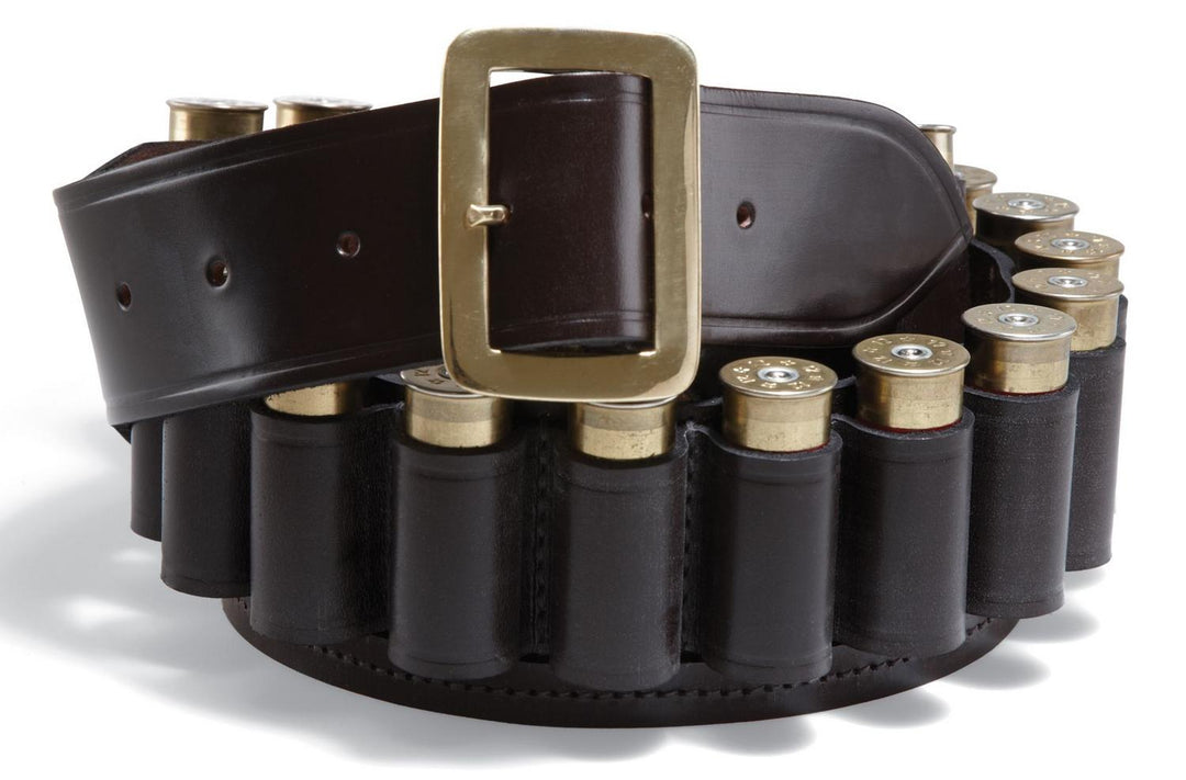 Cartridge Belt 12G Medium Malton Bridle Leather