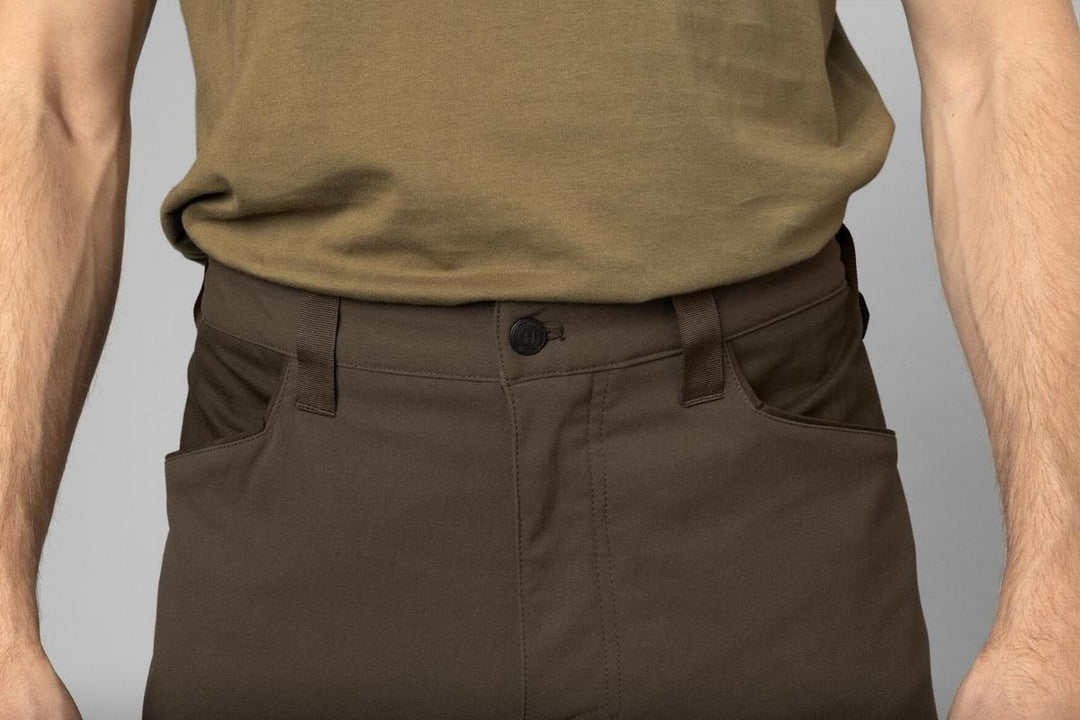 Harkila Ragnar trousers Slate brown/Willow