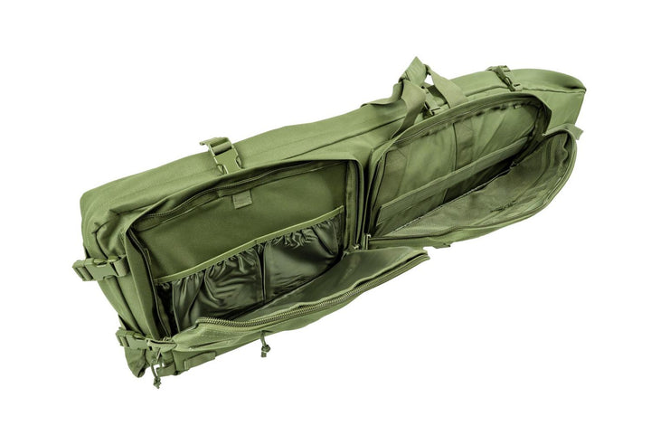 WULF Guardian Tactical 46 inch Drag Bag Green - Rifles to 45in