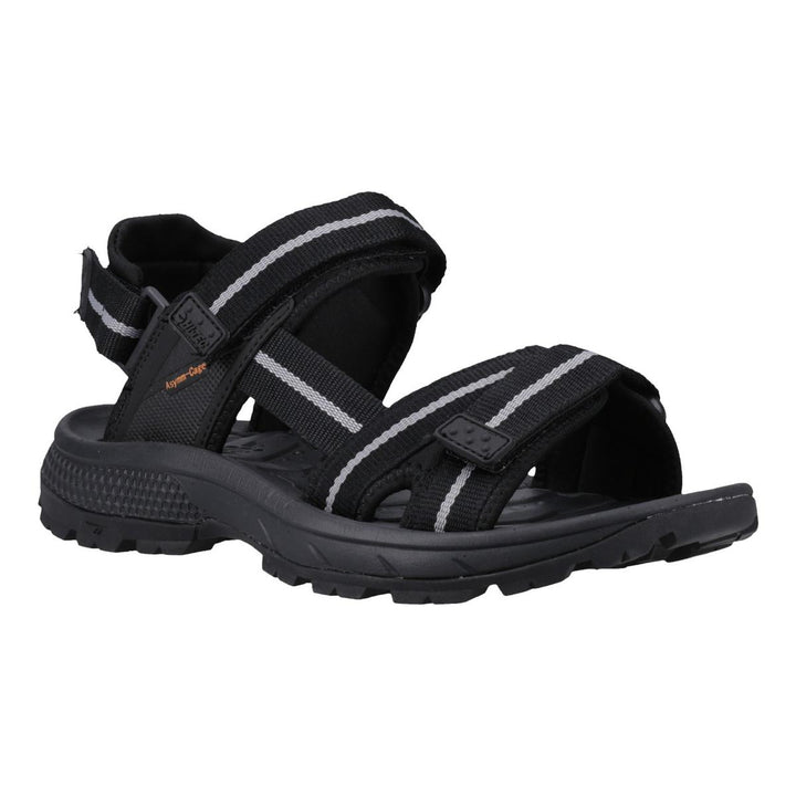 Hi-Tec Sierra Sandal Black/Grey/Orange
