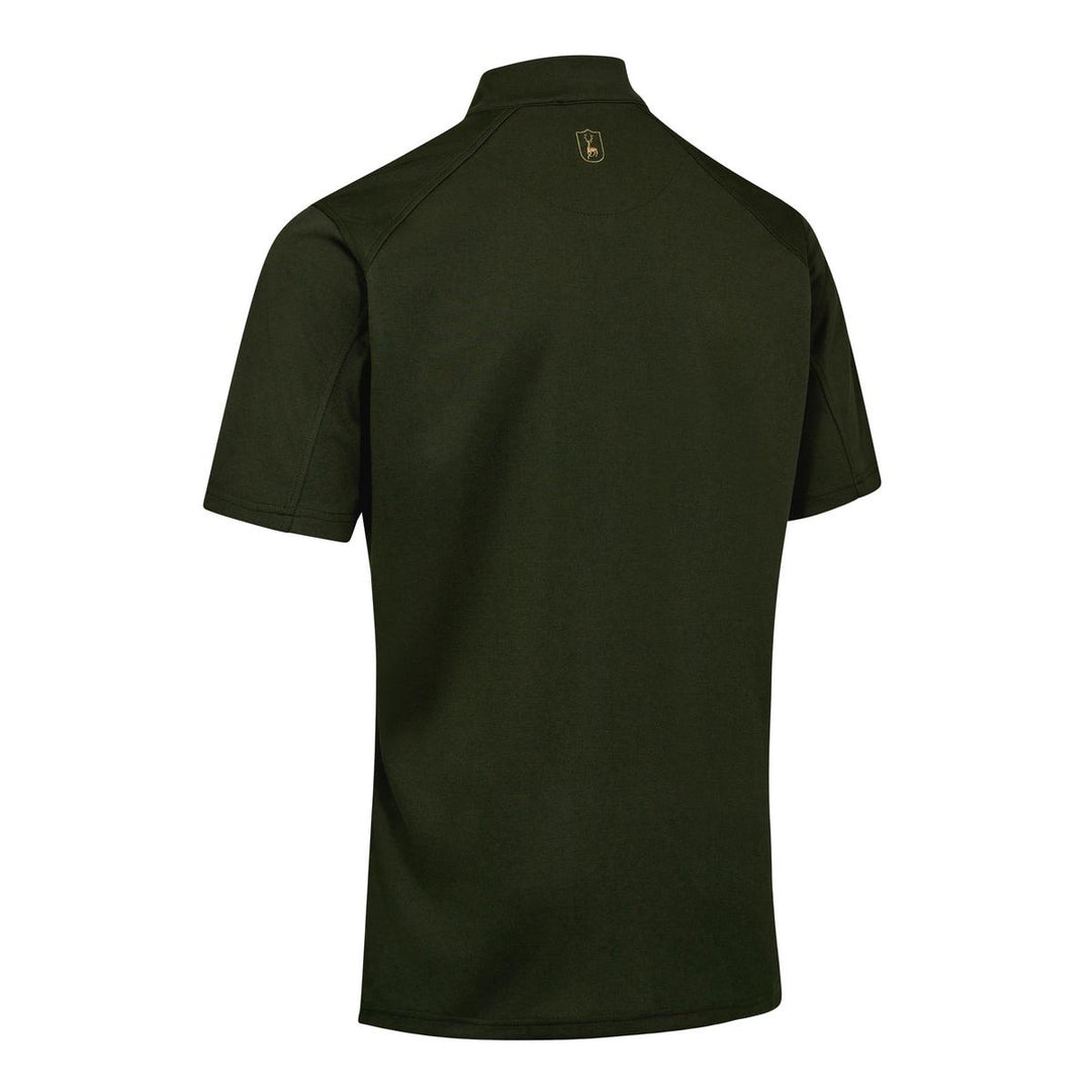 Deerhunter Climate ½-zip T-shirt with 37.5® Technology - Forest Ember