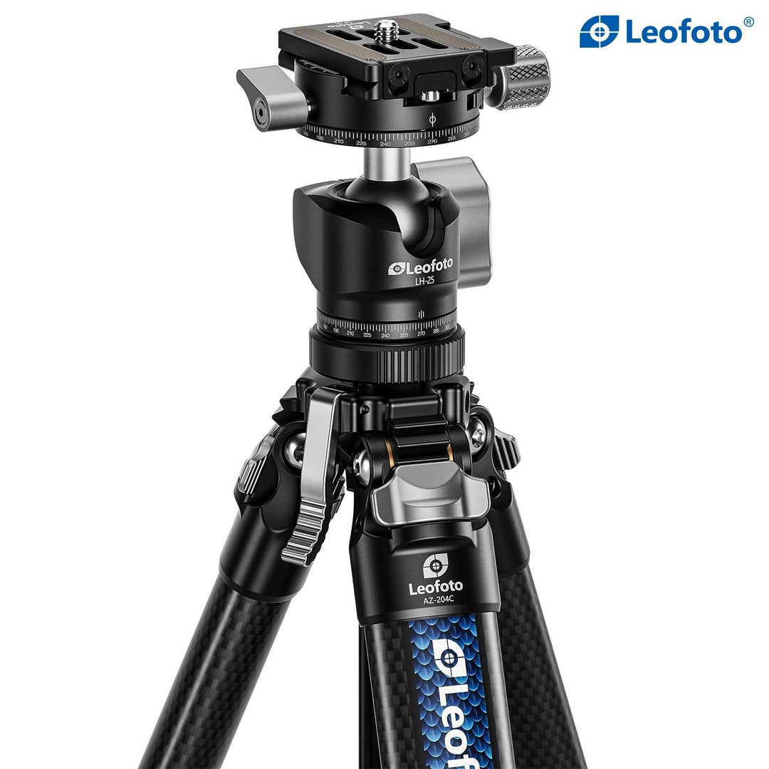 Leofoto Azure AZ-235C Carbon Travel Tripod with LH-30R Head