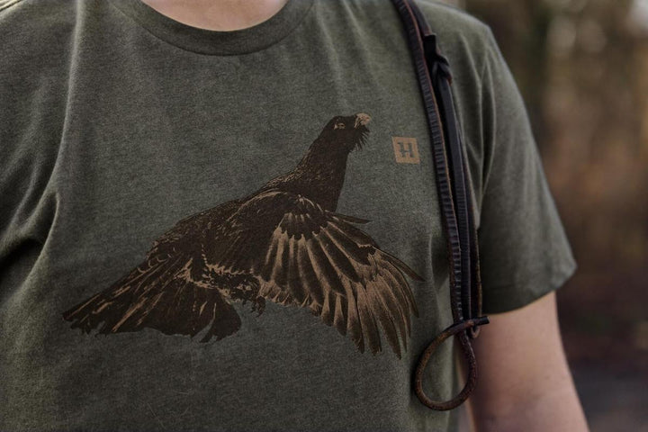 Harkila Härkila Topp S/S t-shirt Forest night grouse – view 8