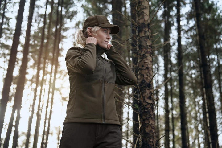 Harkila Härkila Scandinavian softshell jacket W Willow green