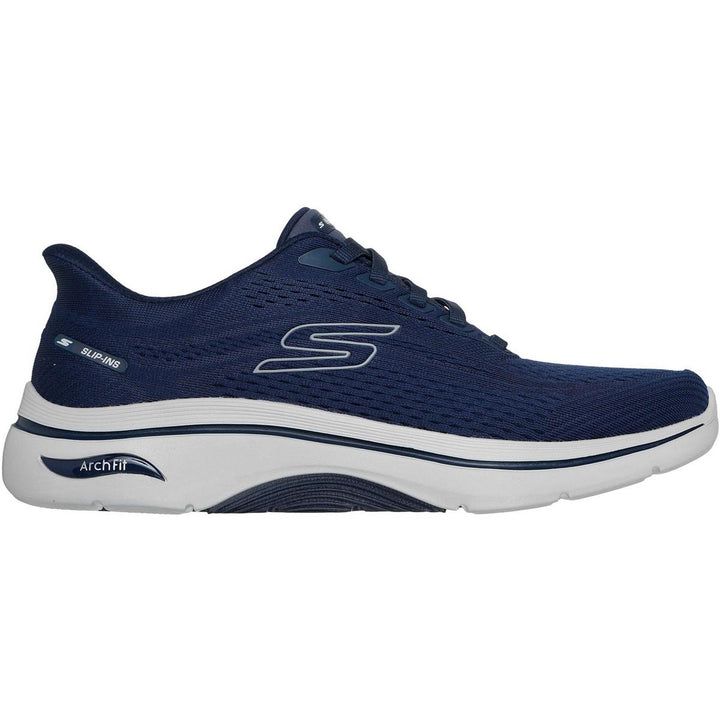 Skechers GO WALK Arch Fit 2.0 Percy Trainer Navy/Grey