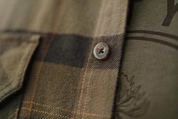 Harkila Asmund L/S shirt Beech green check