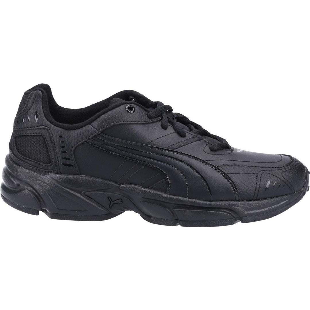 Puma Hahmer Junior Lace-Up Trainer - Black – view 4