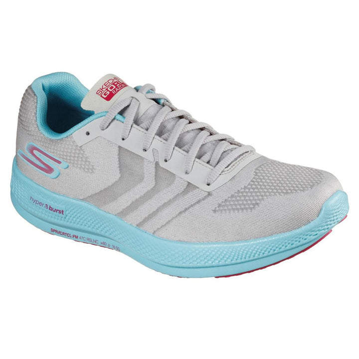 Skechers Performance Go Run Razor + Sports Shoes Grey/Aqua/P